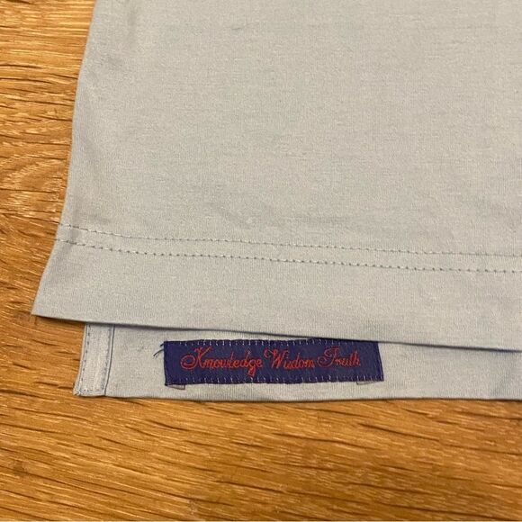 Robert Graham Polo Light Blue 2XL | Skull Rose Golf Stretch Performance Comfort - Picture 4 of 6